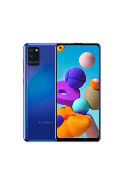 Samsung Yenilenmiş SAMSUNG GALAXY A21S 64GB -A Kalite- Mavi
