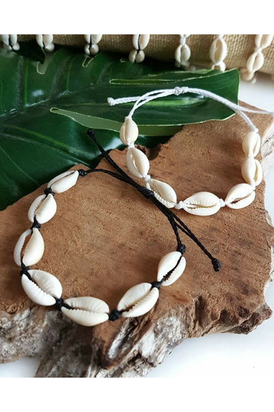 M Miel Deniz Kabuğu İkili İp Bileklik