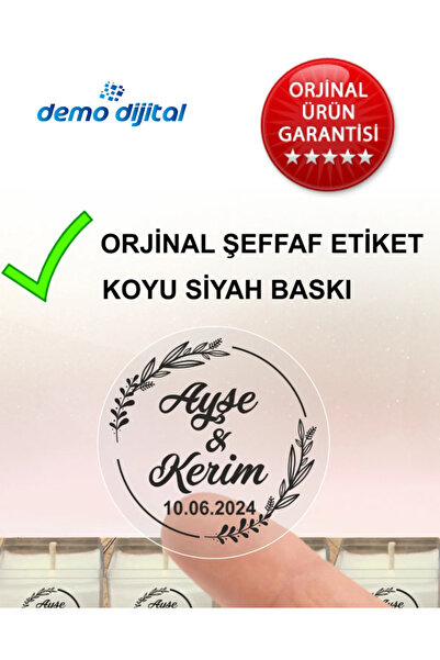 Dijital Baskılı Ürünler Kişiye Özel Kına-nişan-nikah-düğün Etiket-özel Kesim ...