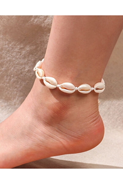 M Miel Seashell Rope Anklet