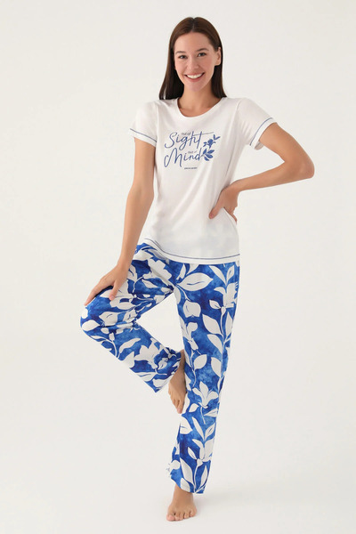 Pierre Cardin Cotton Short Sleeve Women's Pajamas Set V700