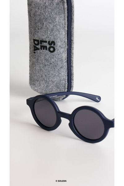 SOLEDA 0-12 Months Baby Denim Blue Sunglasses
