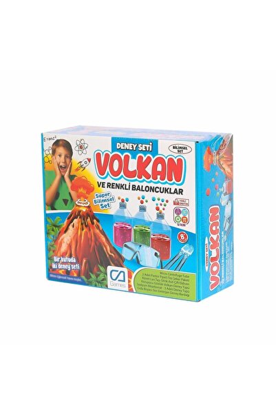 CA Games Volkan ve Renkli Baloncuklar -CA Games