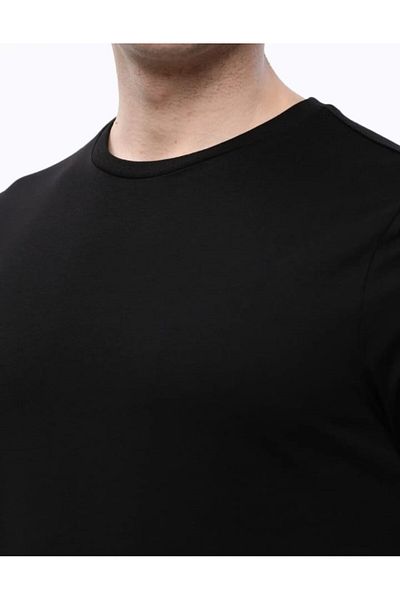 ADVANTE ΑΝΔΡΙΚΟ T-SHIRT GÜNCÜOĞLU 100% ΒΑΜΒΑΚΙ ZERO COLLAR REGULAR FIT