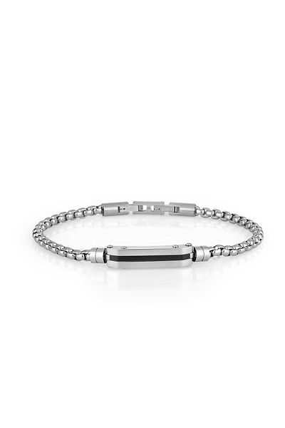 FERRO Silver Steel Men's Bracelet FRJ10020A-J