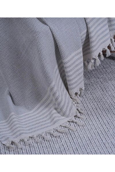 by ballı biocotton Biocotton New Sofa Cover Tufted Tied Double Layer Thick Sofa Cover 180x210cm 1500GR