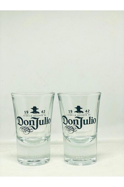 POYRAZ KOLEKSİYON Donjulio Shot Glass - Price for 2 Pieces, Poyraz Collection