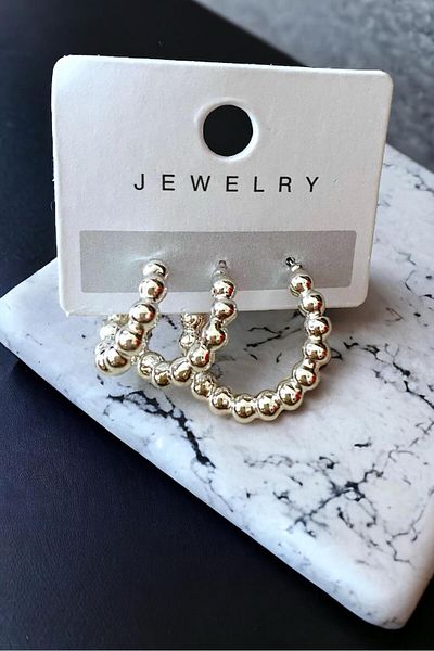 KALBE 3-piece Hoop Earring Set - Comfortable Cut