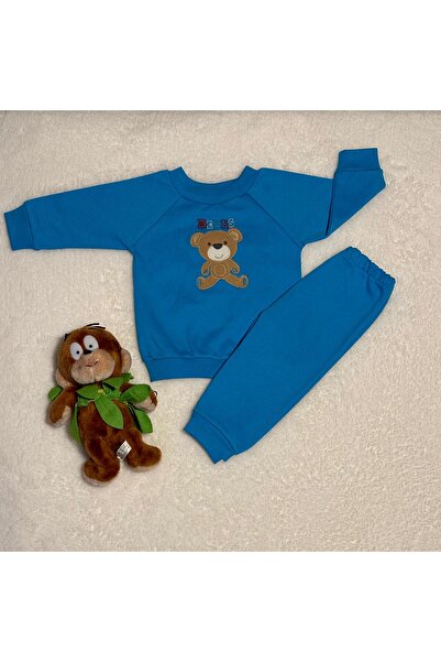 SuAy Baby Boy-Girl Baby-Child 2-Piece Set with Embroidery Detail