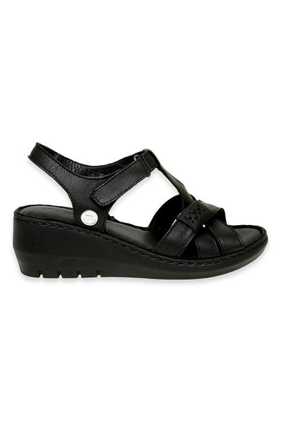 Mammamia D24Ys-1375Z Sandale zilnice negre pentru femei