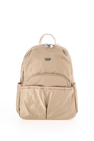 ÇÇS Beige Backpack - Ççs 17176