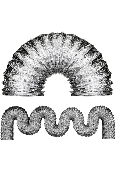 ALETÇANTAM Telli Aspiratör Borusu Davlumbaz Baca Havalandırma Helezon 10mt