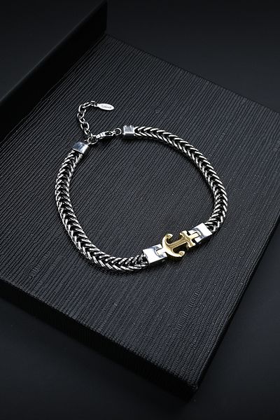 FERRO Silver Steel Men's Bracelet FRJ10017A-D
