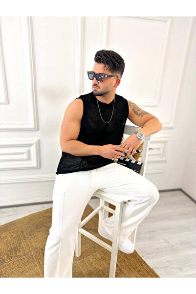 elkumoda Tricou Respirabil Anti-transpirație Tricou plasă din bumbac Tricou s...