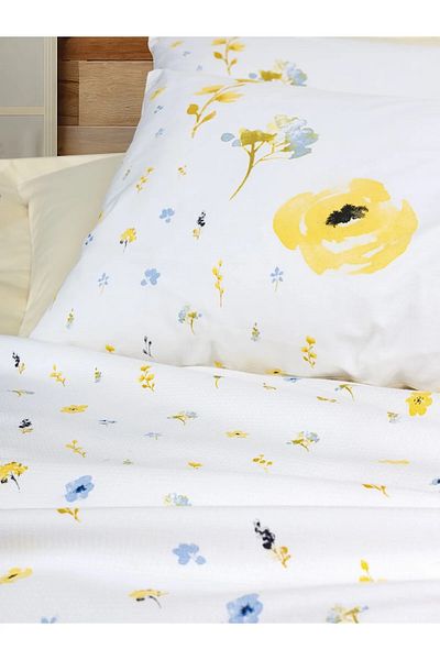 ŞENER HOME Cotton Box Sweet Double Pique Σετ Dolce Yellow