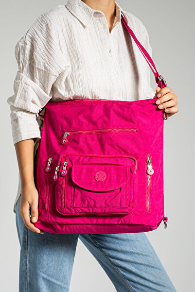 Çanta Trend MEGA MULTI-Compartment LINED SHOULDER BAG