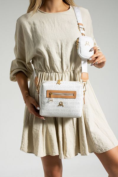 Çanta Trend GEANTĂ CROSSBODY CU PORTOFEL DEDUCIBIL SCRIT MEGA