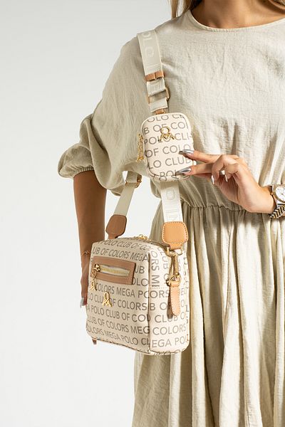 Çanta Trend GEANTĂ CROSSBODY CU PORTOFEL DEDUCIBIL SCRIT MEGA