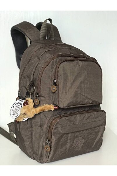 Çanta Trend Geantă de școală neagră unisex de mărime medie din material texti...