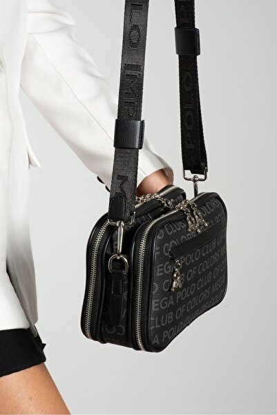 Çanta Trend MONOGRAM 3 BÖLME 7 GÖZLÜ AYARLANABİLİR ASKILI KADIN ÇANTA