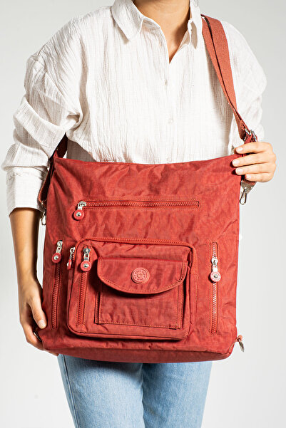 Çanta Trend MEGA MULTI-Compartment LINED SHOULDER BAG