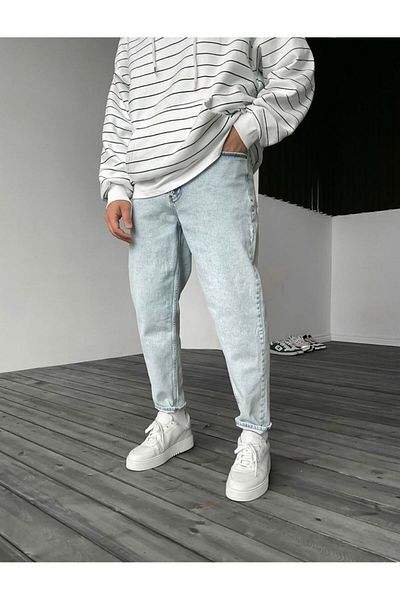 XPUPPET Ανδρικό τζιν Boyfriend Light Ice Blue