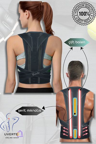 UVERTE Upright Posture Corset Orthopedic Corset Humpback Back Shoulder Waist Phyphosis Scoliosis Medical Athlete Corset