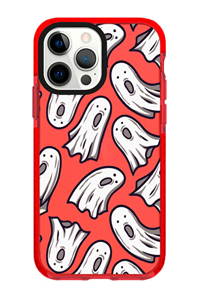 shoptocase Iphone 15 PRO Uyumlu Hayaletler Impact Kenar Korumalı Telefon Kılıfı