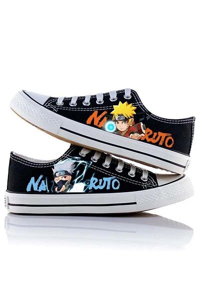 Touz Moda Unisex Naruto Printed Canvas Shoes
