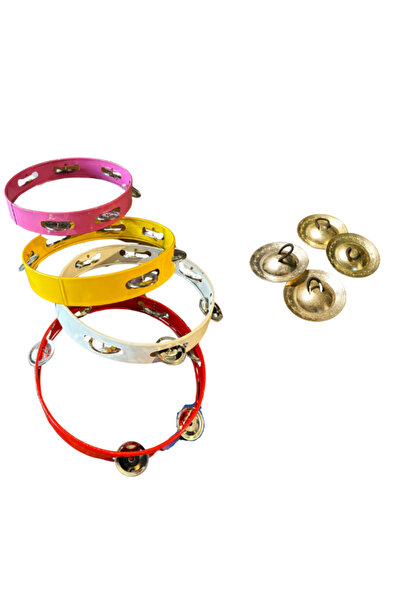 Sultan Instruments Kaliteli Adet Zilli Tef (1 Dilber Parmak Zili Hediyeli)