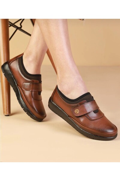 YADE MODA Повні ортопедичні гелеві підп'ятники з підкладкою з натуральної шкіри для взуття для мам