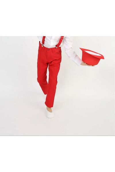 Barss Fashıon Male child 23 April 29 October 10 Nov. show pocket linen trousers