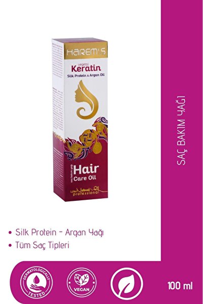 HAREM'S Harems Keratinli Saç Bakım Yağı 100 ml