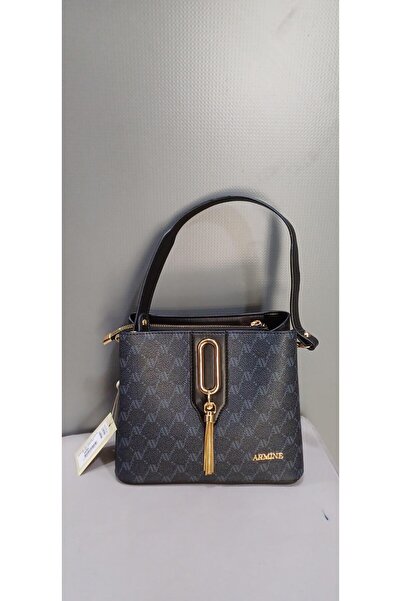 Armine 361 Сумка Чорна в крапку