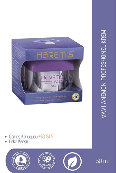 HAREM'S Harems Profesyonel Mavianemon Çiçeği Krem 50 ml