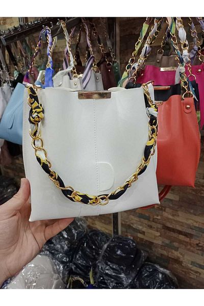 lowell bag geantă lowell cu eșarfă