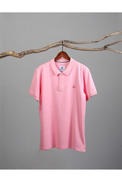 ADAM BOXES Polo Neck T-shirt Neo-essential - Pink
