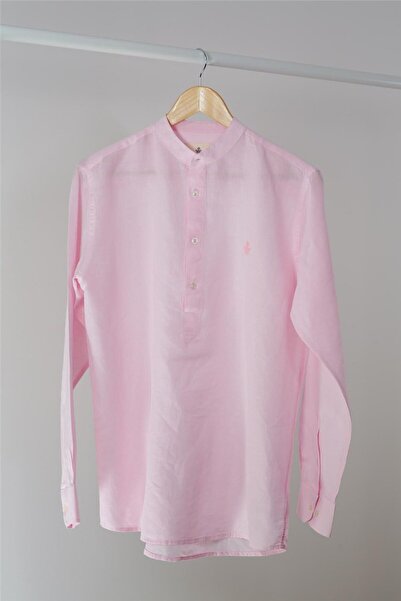 ADAM BOXES Slim Fit Shirt Neo-tranquil - Powder Pink