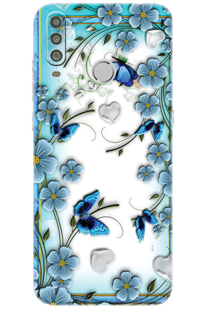 CASPER Via G5 Uyumlu Kılıf Desen Baskılı Silikon Çiçek ve Kelebekler STK:547 ...