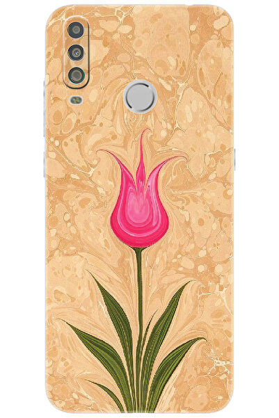 CASPER Via G5 Uyumlu Kılıf Desen Baskılı Silikon Lale Tasarım STK:544 CP-AIQ8HZs