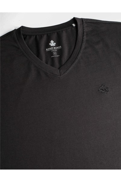 ADAM BOXES V-neck T-shirt Neo-alpes - Black