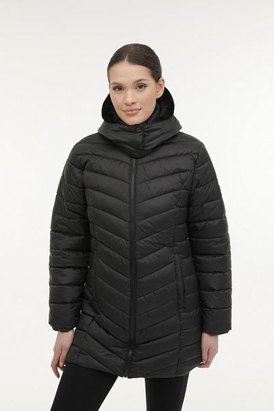 Kinetix Wl Biley 3 3pr - Black Women's Long Coat