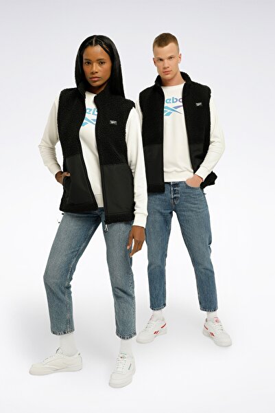 Reebok OUTDOOR SHERPA VEST Siyah Unisex Yelek