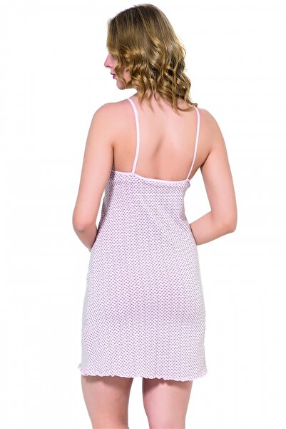 Akbeniz Ip Hanging Nightgown 334