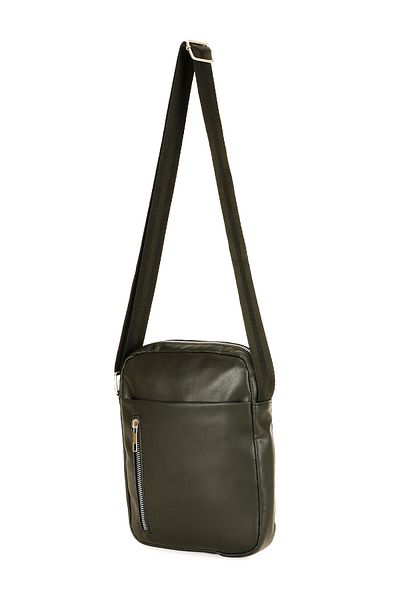 lumberjack LJK MTL CPRZ 4FX - Men's Black Crossbody Bag