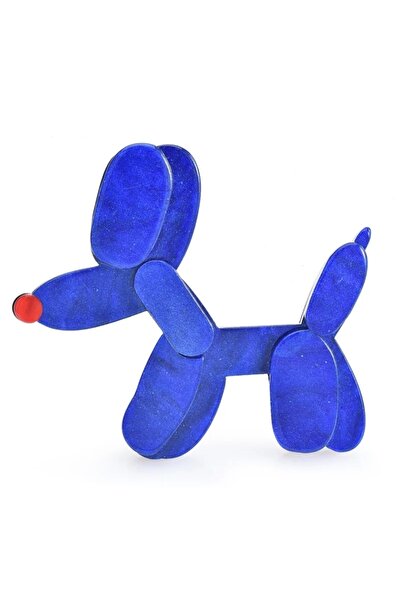 LWP Shop Wuli UK Design Dog Broş Blue
