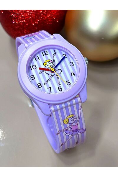 BLKT ANALOG PATTERNED CHILDREN'S WRIST WATCH