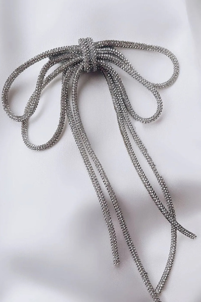 Hayalperest boncuk Seyran Shiny Jewelled Elegant Bow Buckle Stylish Buckle For Women