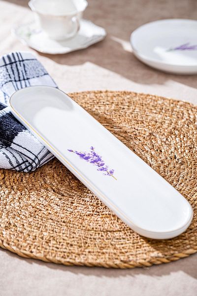 ACAR Soft Royal Porcelain Boat Plate - 30 cm