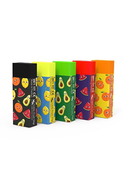 Silka Tropical Orta Boy Silgi 5 Renk Set (ART.1030)